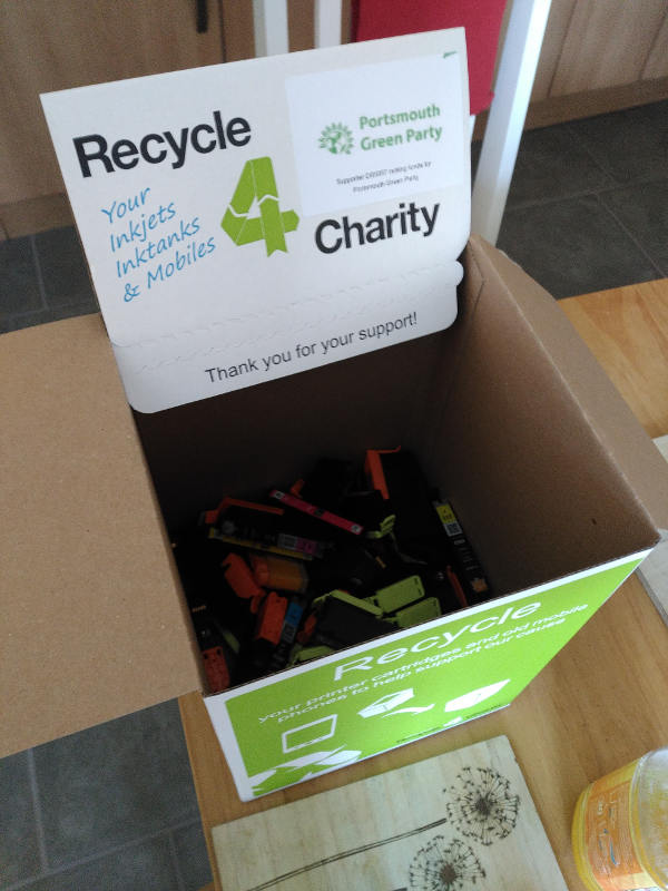 Recycle4Charity box